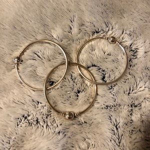 3 Pandora Bangle Bracelets